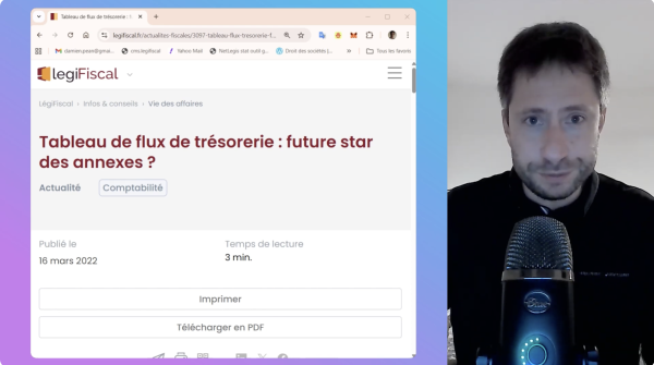 Formation Réforme PCG 2025 : établir et analyser le tableau de flux de trésorerie